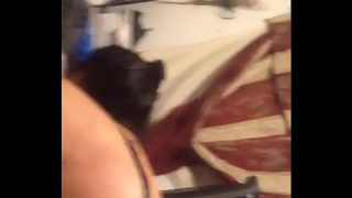 Sunshine Mac bbw latinna wife shaking her big ass and sucking dick